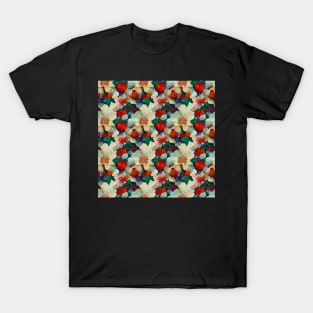 dreamy floral christmas T-Shirt